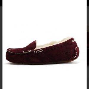 UGG ANSLEY MAHOGANY SLIPPER